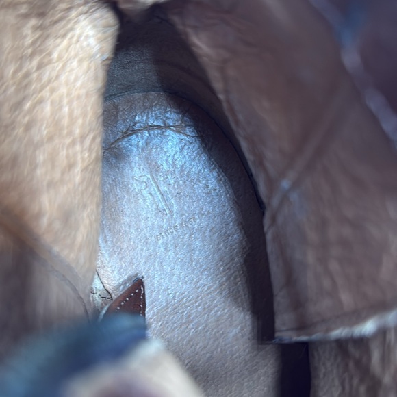 Frye Addie Double Zip Brown Leather Ankle Boots S-242 Sz 11 - Picture 9 of 11